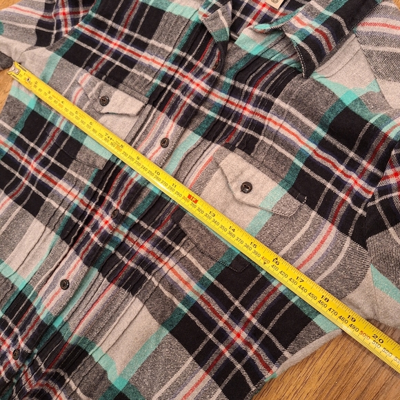 ⭐️3/$20 Element Plaid Button Down Long Sleeve Shirt Sz Large - Picture 7 of 11